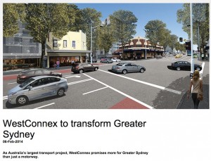 Westconnex EIS company is heavily involved in pushing motorway forward