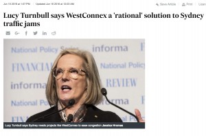 The political advantages of Lucy Turnbull